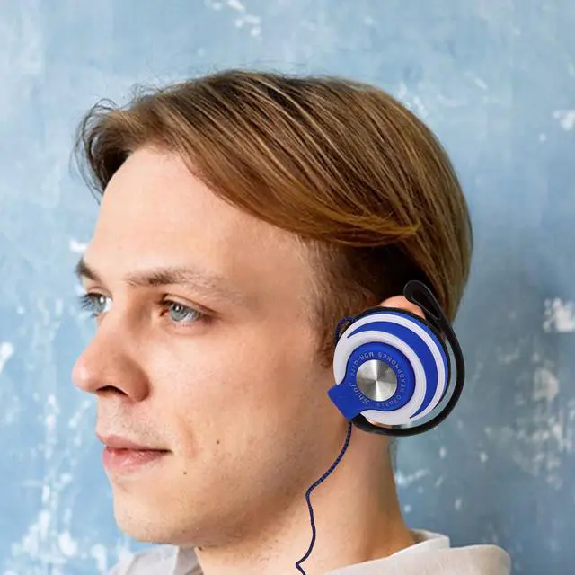 Alt view image 3 of 5 - Mikikit 2pcs Ear Hanging Headphones, Ear Headphones, Wired Clip Headphones, Clip on Headphones, Cord Headphones, Ear Clip Fitness Subwoofer 3.5mm