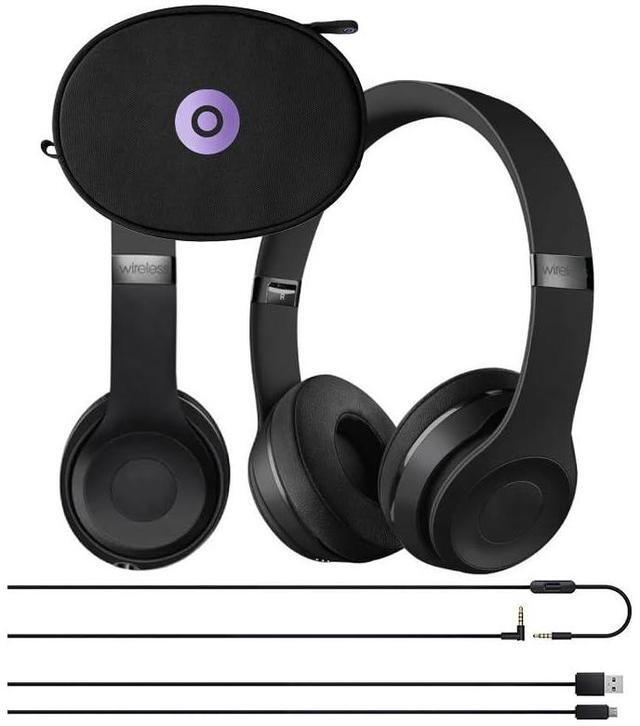 Main image of Wireless On-Ear Headphones, Wireless/Solo/Third - W1/Headphone Chip, Class/1 Bluetooth, 40 Hours of Listening Time - Gloss Black (Previous Model)