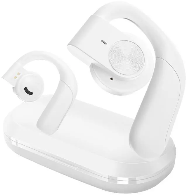 Main image of ZHONGDE Wireless Running Earbuds, 100 Hour Long Battery Life Over The Ear Earbuds with EarHooks, Around Ear Buds Wireless Earbuds with Microphone, Earphones in Ear Headphones LR06