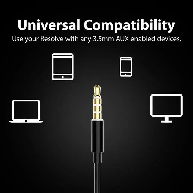 Alt view image 3 of 5 - Avantree Resolve - AUX 3.5mm Wired Open-Ear Earbuds with Mic &in-Line Volume Control, Designed for Medium Ears & TWS116 - Open-Ear Wireless Headphones & Charging Dock with Surroundings Awareness