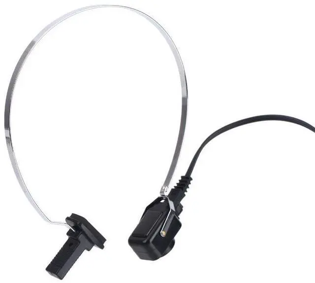 Alt view image 5 of 5 - Pryqutia Audiometer Bone Conduction Headphone, Open-Ear Design for Hearing Test, Black