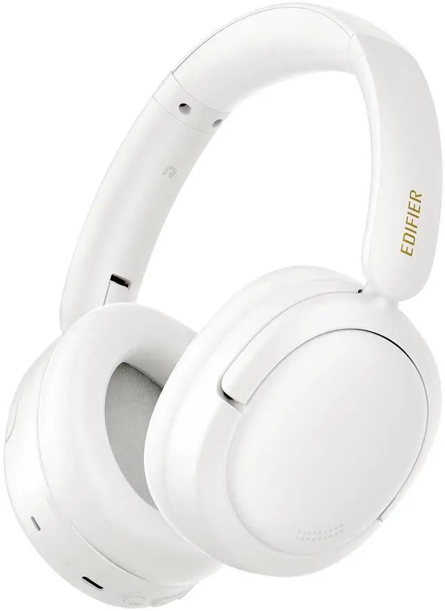 Main image of Edifier W800BT SE Wireless Over-Ear Bluetooth 5.4 Headphones - AI Call Noise Cancellation - 45H Playtime - Fast Charging - AAC Codec - Dual Device- Game Mode - Foldable - White