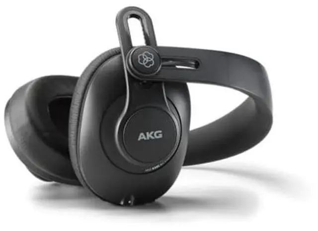 Alt view image 3 of 5 - AKG Pro Audio K361BT Bluetooth Wireless or Wired, Over-Ear, Closed-Back, Light Weight, Foldable, Professional Recording Studio Headphones, Studio Monitor Mixing, Podcast, DJ Stereo Headsets, Black