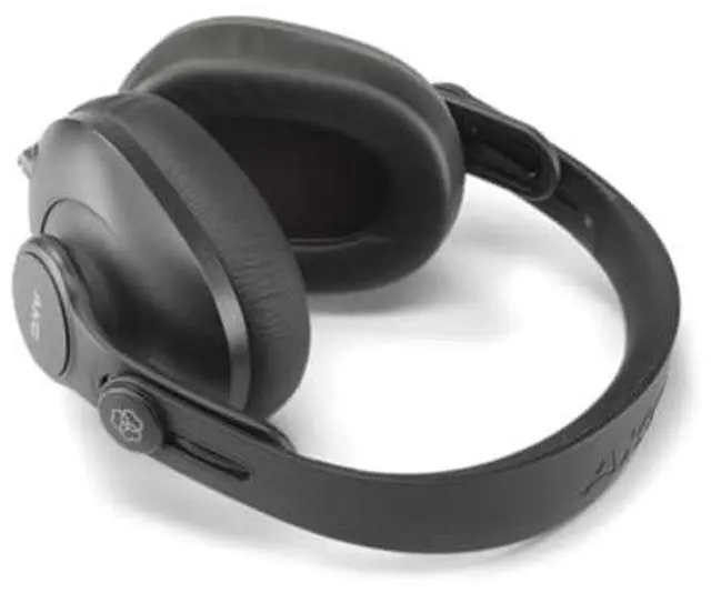 Alt view image 4 of 5 - AKG Pro Audio K361BT Bluetooth Wireless or Wired, Over-Ear, Closed-Back, Light Weight, Foldable, Professional Recording Studio Headphones, Studio Monitor Mixing, Podcast, DJ Stereo Headsets, Black
