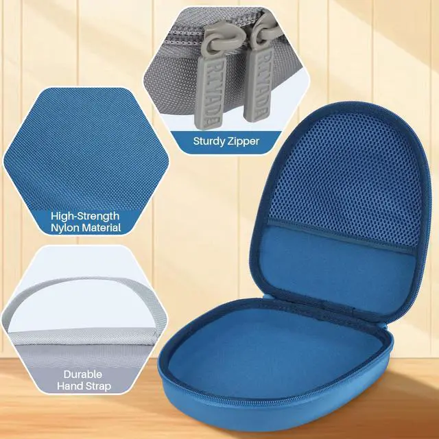 Alt view image 5 of 5 - RIYADAone Hard Case for JBL Tune 710BT 720BT 510BT 660NC 700BT 570BT 760NC 750BTNC 660BTNC 560BT 520BT 670BT T770NC JBL Live 650BTNC 400BT 500BT 460NC Headphones (Purple Case)