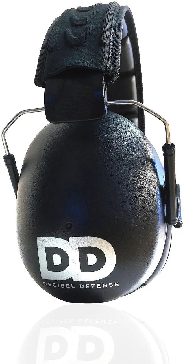 Main image of Professional Safety Ear Muffs by Decibel Defense - 37dB NRR - The HIGHEST Rated & MOST COMFORTABLE Ear Protection for Shooting & Industrial Use - THE BEST HEARING PROTECTION...GUARANTEED