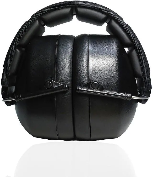 Alt view image 3 of 5 - Professional Safety Ear Muffs by Decibel Defense - 37dB NRR - The HIGHEST Rated & MOST COMFORTABLE Ear Protection for Shooting & Industrial Use - THE BEST HEARING PROTECTION...GUARANTEED