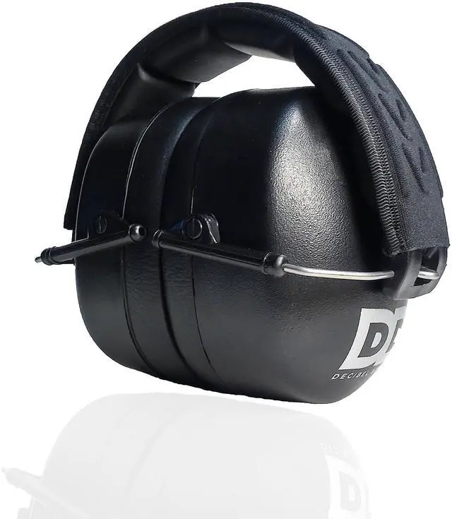 Alt view image 4 of 5 - Professional Safety Ear Muffs by Decibel Defense - 37dB NRR - The HIGHEST Rated & MOST COMFORTABLE Ear Protection for Shooting & Industrial Use - THE BEST HEARING PROTECTION...GUARANTEED