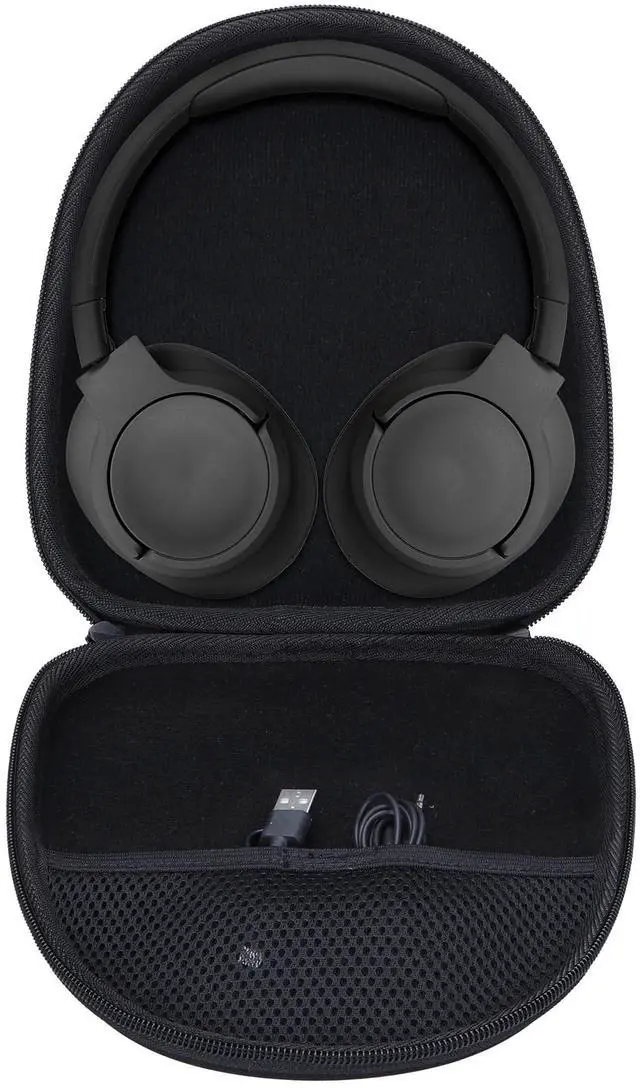 Main image of Lebakort Hard Case Compatible with JBL Tune 710BT 720BT 510BT 660NC 700BT 570BT 760NC 750BTNC 660BTNC 560BT 520BT 670BT T770NC JBL Live 650BTNC 400BT 500BT 460NC Headphone (Black Case)