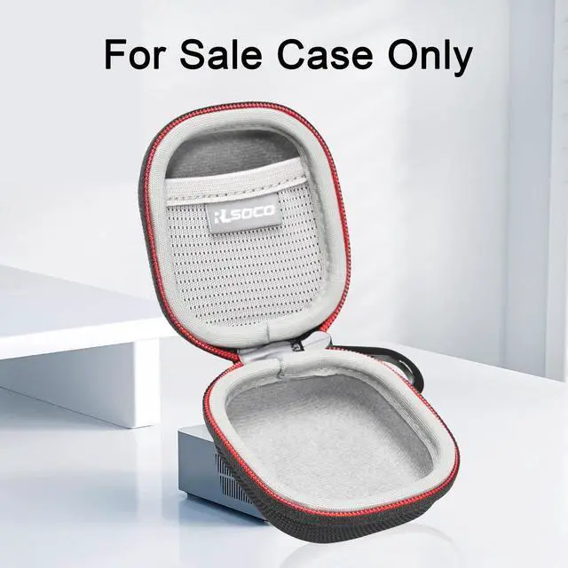 Alt view image 2 of 5 - RLSOCO Hard Case for Bose QuietComfort Ultra/QuietComfort Ultra 2/QuietComfort Earbuds II/Earbuds 2 Wireless Noise Cancelling Earbuds (Black)
