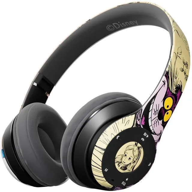 Main image of Disney Alice in Wonderland Bluetooth Headphones - Wireless Headset W/Built in Mic and Up to 15 Hrs Playtime - Alice in Wonderland Gifts for Women and All Fans of Alice in Wonderland Stuff