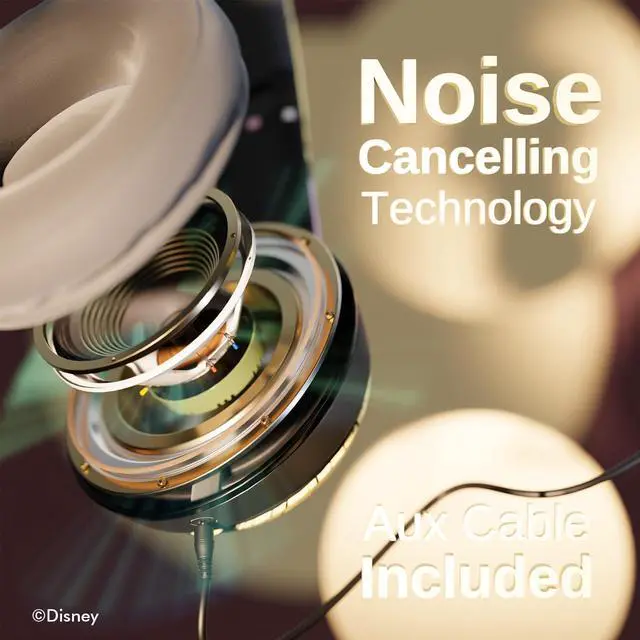 Alt view image 3 of 5 - Disney Alice in Wonderland Bluetooth Headphones - Wireless Headset W/Built in Mic and Up to 15 Hrs Playtime - Alice in Wonderland Gifts for Women and All Fans of Alice in Wonderland Stuff