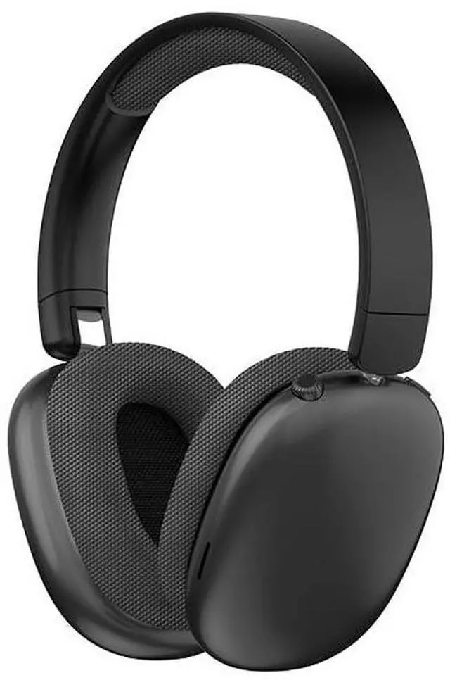Alt view image 2 of 5 - Wireless Over Ear Headphones, Bluetooth 5.4 Headphones, Built-in Mic, Hi-Res Audio, 36H Playtime, Foldable, Breathable Soft Earpads Adjustable Heads for iOS/Android/Samsung/PC - Space Gray