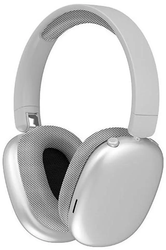 Alt view image 2 of 5 - Wireless Over Ear Headphones, Bluetooth 5.4 Headphones, Built-in Mic, Hi-Res Audio, 36H Playtime, Foldable, Breathable Soft Earpads Adjustable Heads for iOS/Android/Samsung/PC - White