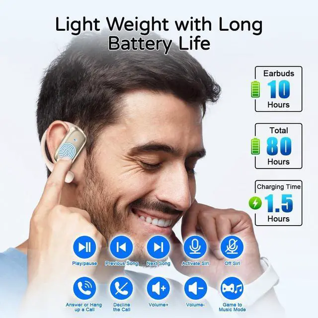 Alt view image 3 of 5 - AI Real-Time Translation Earbuds-3-in-1 Wireless Bluetooth Translation Headphones for 144 Languages & Accents,Compatible with iOS & Android, Translation Device for Travel, Business, Learning (Pink)