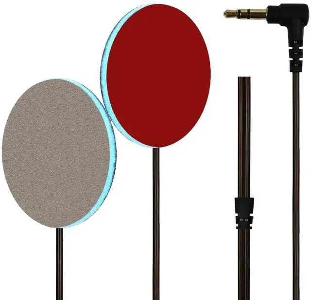 Main image of MMUSS Wired Ultra Thin Pillow Speakers 4mm Sleep Headphones Replacement Brown(3.5mm Jack)