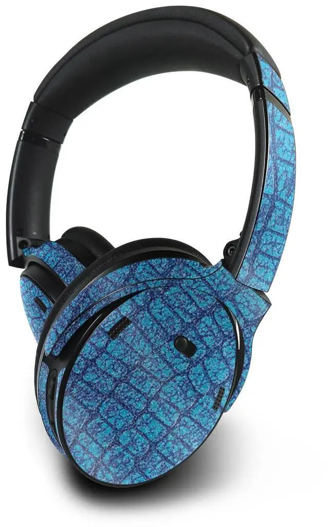 Main image of MightySkins Glossy Glitter Skin Compatible with Bose QuietComfort 45 Headphones Vibrant Gator | Protective, Durable High-Gloss Glitter Finish | Easy to Apply | Made in The USA