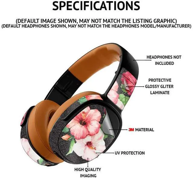 Alt view image 2 of 4 - MightySkins Glossy Glitter Skin Compatible with Bose QuietComfort 45 Headphones Vibrant Gator | Protective, Durable High-Gloss Glitter Finish | Easy to Apply | Made in The USA