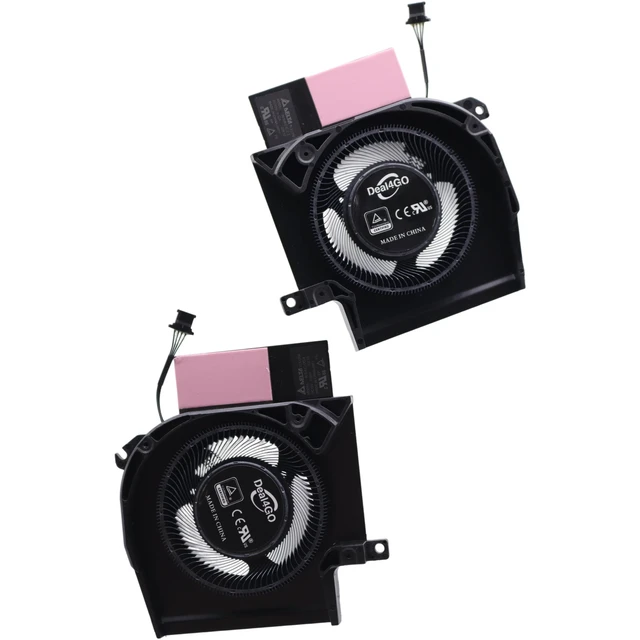 Alt view image 2 of 5 - Deal4GO 12V Main CPU GPU Graphics-Card Cooling Fan Replacement for Dell Alienware X16 R1, X16 R2 2023