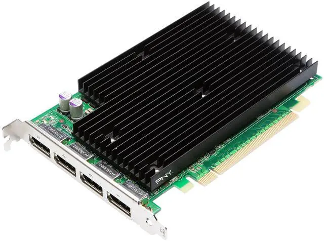 Main image of PNY Quadro NVS 450 512MB DDR3 4Head PCI-Express Video Card VCQ450NVS-X16-DVI-PB