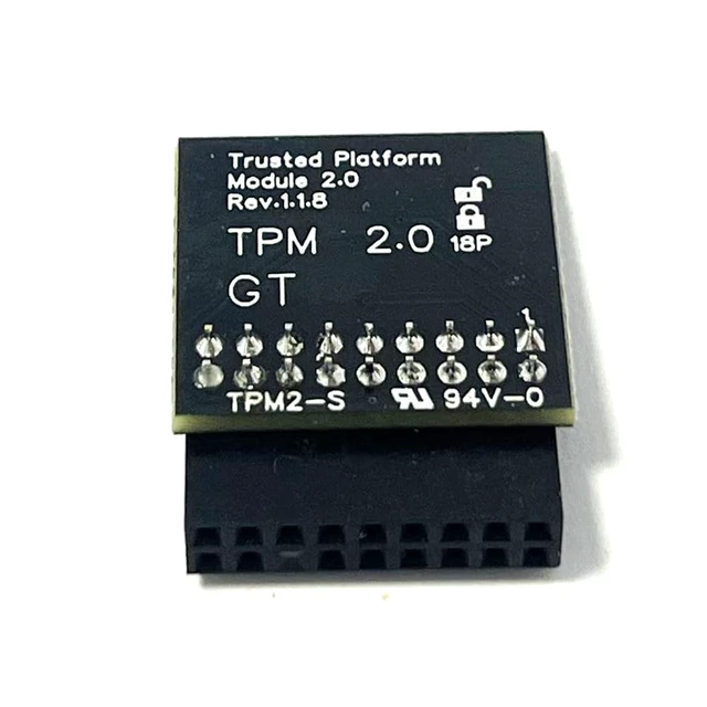 Alt view image 4 of 5 - JINTAI 2.0 Module encryption Security for ASRock Motherboard Fatal1ty X370