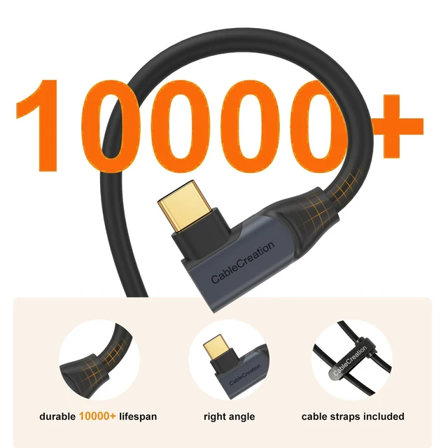 Alt view image 5 of 5 - CableCreation 2 Pack USB 3.1 to USB C 5 Gbps VR Link Cable 16FT for Quest