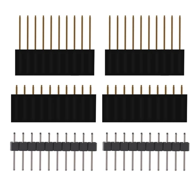Alt view image 5 of 5 - 8Pcs ESP32 D1 Mini NodeMCU Board, 8Pcs MH-ET Live Mini Kit for ESP32 ESP8266 WiFi Module Bluetooth Internet of Development Board Based ESP8266 Fully Functional with Pins for WeMos D1 DIY Kit