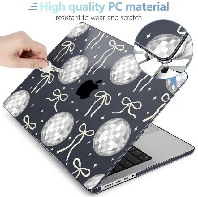 MEEgoodo Case for M4 MacBook Pro 16 inch Case 2024 2023 2021, Fit Model ...