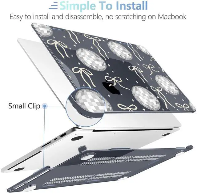 MEEgoodo Case for M4 MacBook Pro 16 inch Case 2024 2023 2021, Fit Model ...