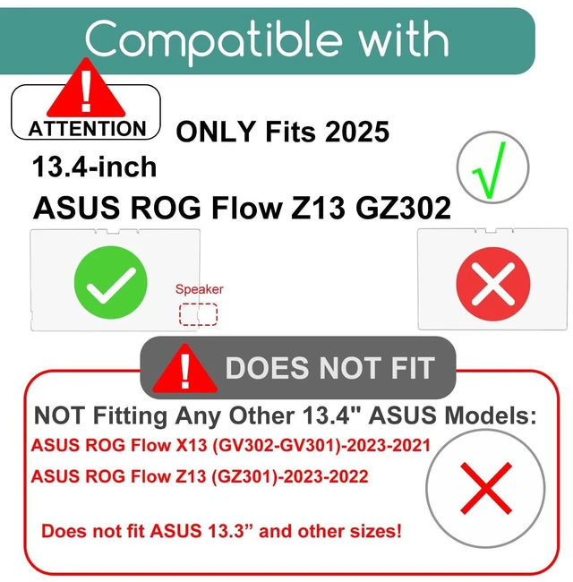 Alt view image 2 of 5 - KEANBOLL 2 Pack 9H Hardness Tempered Glass Screen Protector for ASUS ROG Flow Z13 GZ302 (13.4" Laptop Tablet) Anti-Scratch, Ultra-Durable, Precision Fit (2025-2026 Model Exclusive)