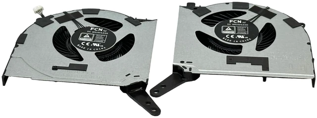 Alt view image 5 of 5 - VoltaGuru New Laptop CPU + GPU Cooling Fans for Lenovo Legion 5 15IAH7H, 5 15IAH7H, 5 Pro 16ARH7H, Model 12V 1A, PN: DFSCL12E16486Q, BAPA0810R2HY001, 5H40S20492, 5H40S20488, 5H40S20515, 5H40S2048