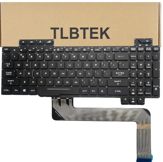 Main image of TLBTEK Backlight Keyboard Replacement Compatible with Asus ROG Strix GL503 GL503GE GL503V GL503VD GL503VM GL503VS GL703GE GL703V GL703VD GL703VM Series Laptop