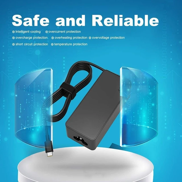 Alt view image 3 of 5 - Type-C-USB C Charger Fit for Acer-N17Q9 N17Q8 N16Q10 N18Q5 N17Q5 N18Q3, Fit for Chromebook 315 CB315-2H C771 CB5-312T C732 C732T CB311-8H C732L Series Laptop AC Adapter Power Supply Cord