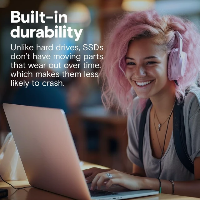 Alt view image 2 of 5 - Crucial BX500 240GB 3D NAND SATA 2.5-Inch Internal SSD, up to 540MB/s - CT240BX500SSD1, Solid State Drive