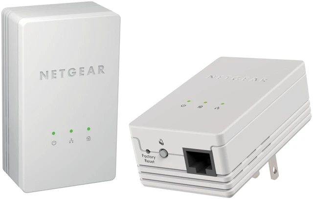 Main image of Netgear XAVB1301-100PAS Powerline 200Mbps Mini Adapter - Starter Kit (XAVB1301)