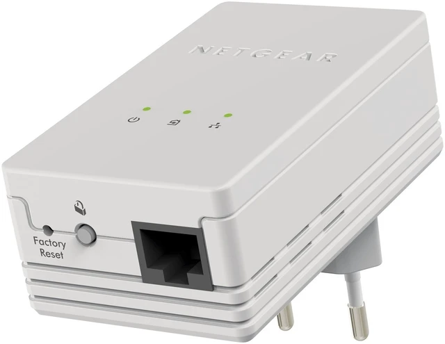 Alt view image 5 of 5 - Netgear XAVB1301-100PAS Powerline 200Mbps Mini Adapter - Starter Kit (XAVB1301)