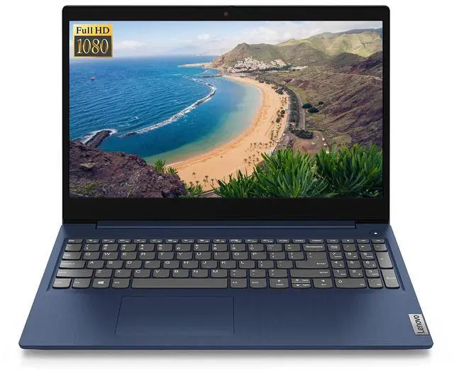 Main image of Lenovo IdeaPad 3 15.6" FHD Anti-Glare Laptop, AMD 6-Core Ryzen 5 5500U, AMD Radeon 7 Graphics, 20GB DDR4, 1TB PCIe SSD, Backlit Keyboard, Fingerprint Reader, Webcam, HDMI, Windows 10, TWE Bun
