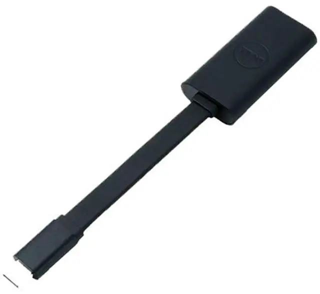 Main image of Dell USB-C - RJ-45 USB-C RJ-45 Black Cable Interface/Gender Adapter