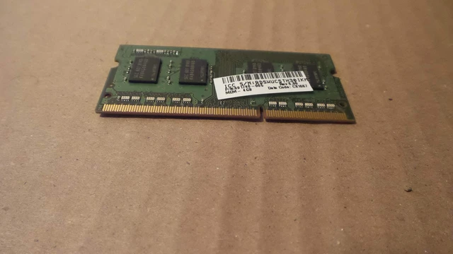 Alt view image 3 of 3 - Samsung 4GB DDR3 Memory SO-DIMM 204pin PC3L-12800S 1600MHz M471B5273CH0-YK0