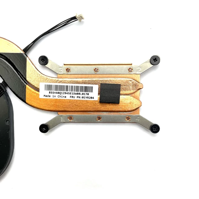 Alt view image 4 of 4 - New CPU Cooling Fan with Heatsink for Lenovo ThinkPad X1 Carbon 6Th (2018)