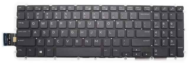 Main image of New Keyboard for Dell Alienware M15 R1 M17 R1 2019 3D7NN 03D7NN P79F P79F001 Backlit US