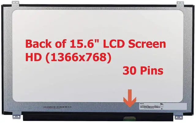 Alt view image 3 of 5 - FULLCOM New LCD Replacement Screen HD 1366x768 (Non Touch) 15.6 Inch 30 Pin Matte for Acer Aspire N16Q2 for Laptop/Display/Screen/LCD Application