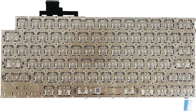 Alt view image 3 of 5 - Bfenown Replacement US Keyboard for MacBook Air M2 M3 M4 Retina 13.6 inch A2681 A3113 A3240, M2 M3 M4 15 inch A2941 A3114 A3241 2023-2025 Year (Black)