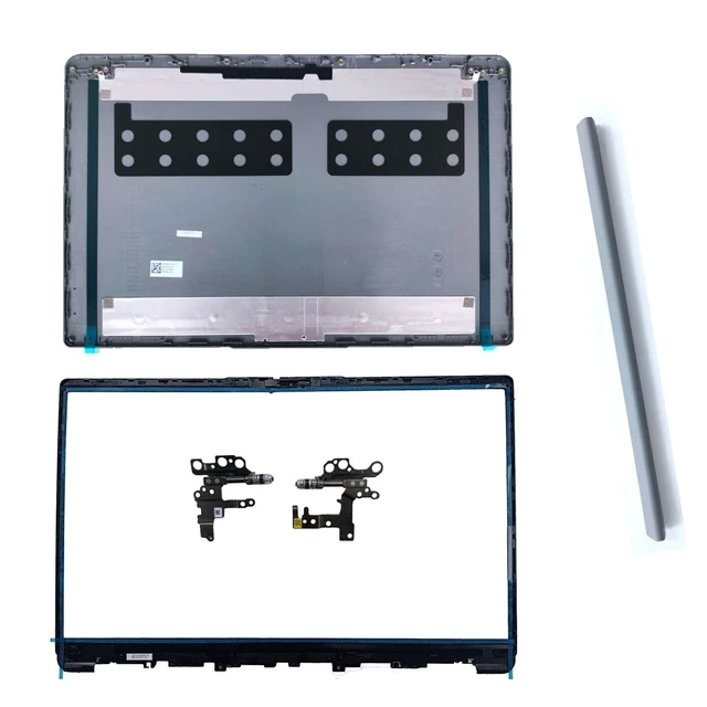 Alt view image 2 of 5 - Wzqrps Replacement Laptop LCD Cover Back Rear Top Lid Front Bezel Hinges with Hinge Cover for Lenovo IdeaPad 1 15ADA7 1 15AMN7 82R1 5CB1F36621 AP3L6000100 5CB1M48453 82RF1006VUS Silver
