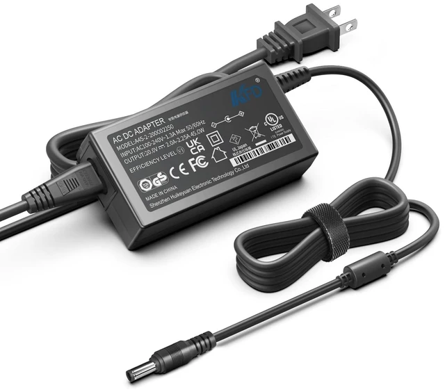 Main image of KFD 20V AC DC Adapter for Philips Monitor 278E9QJAB/00; msi Optix G32 Series G24C4 G27C4 3CA9 G241 G241V G24C6 G27C5 G271 G272 G242 3CB5 Gaming Monitor,18V-20V Soundbar Speaker Power Supply Co