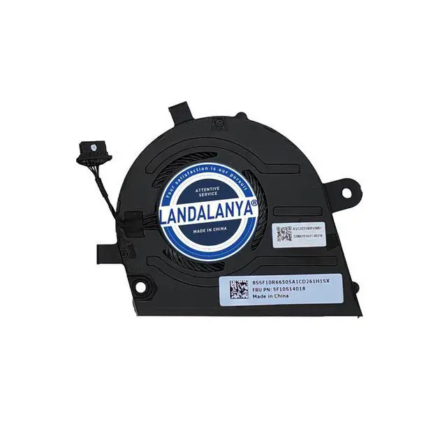 Alt view image 4 of 4 - LANDALANYA Replacement New CPU and GPU Cooling Fan for Lenovo ThinkBook 13x G2 IAP FRU PN:5F10S14018 DC5V 0.5A Fan