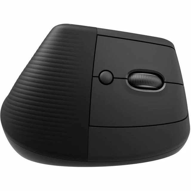 Alt view image 4 of 5 - Logitech Lift for Business Vertical Ergonomic Wireless Mouse - Graphite