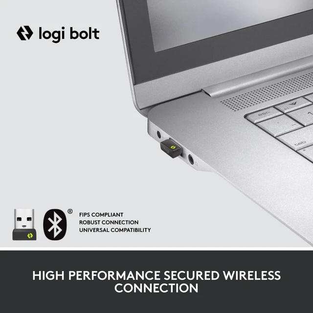 Alt view image 2 of 5 - Logitech Lift for Business Vertical Ergonomic Wireless Mouse - Graphite