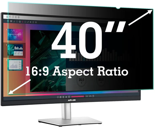 Main image of APeiSi 40 Inch Privacy Screen Filter for Widescreen 16:9 TV Monitor