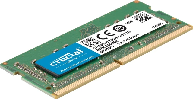 Alt view image 3 of 4 - Crucial 8GB, 260-pin SODIMM, DDR4 PC4-19200,